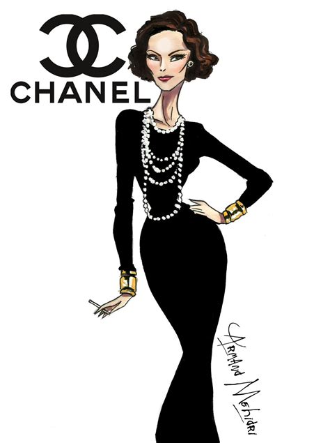 fashion illustration chanel|chanel fashion sketches.